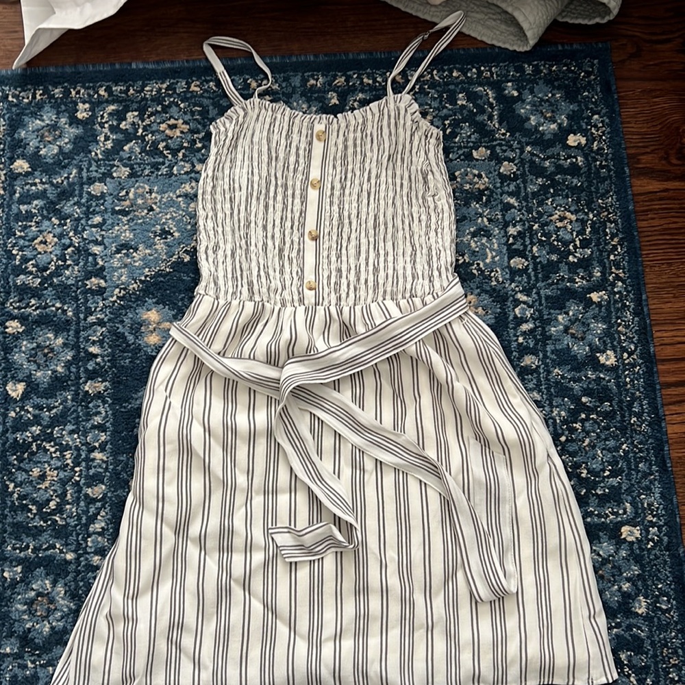 hollister striped dress